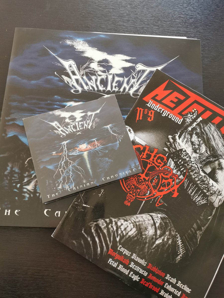 Nekrobastard's tweet photo. Catch of the day.
Look like we are back to the golden Era!
#Metallian
#90'Metal https://t.co/jtmwexEwBa