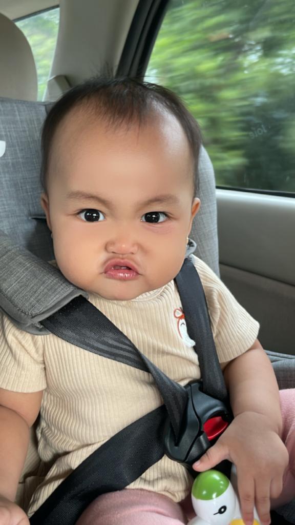 A year passed by really quickly and to cherish you as my child is my greatest blessing. Happy birthday, Nadine sayang.