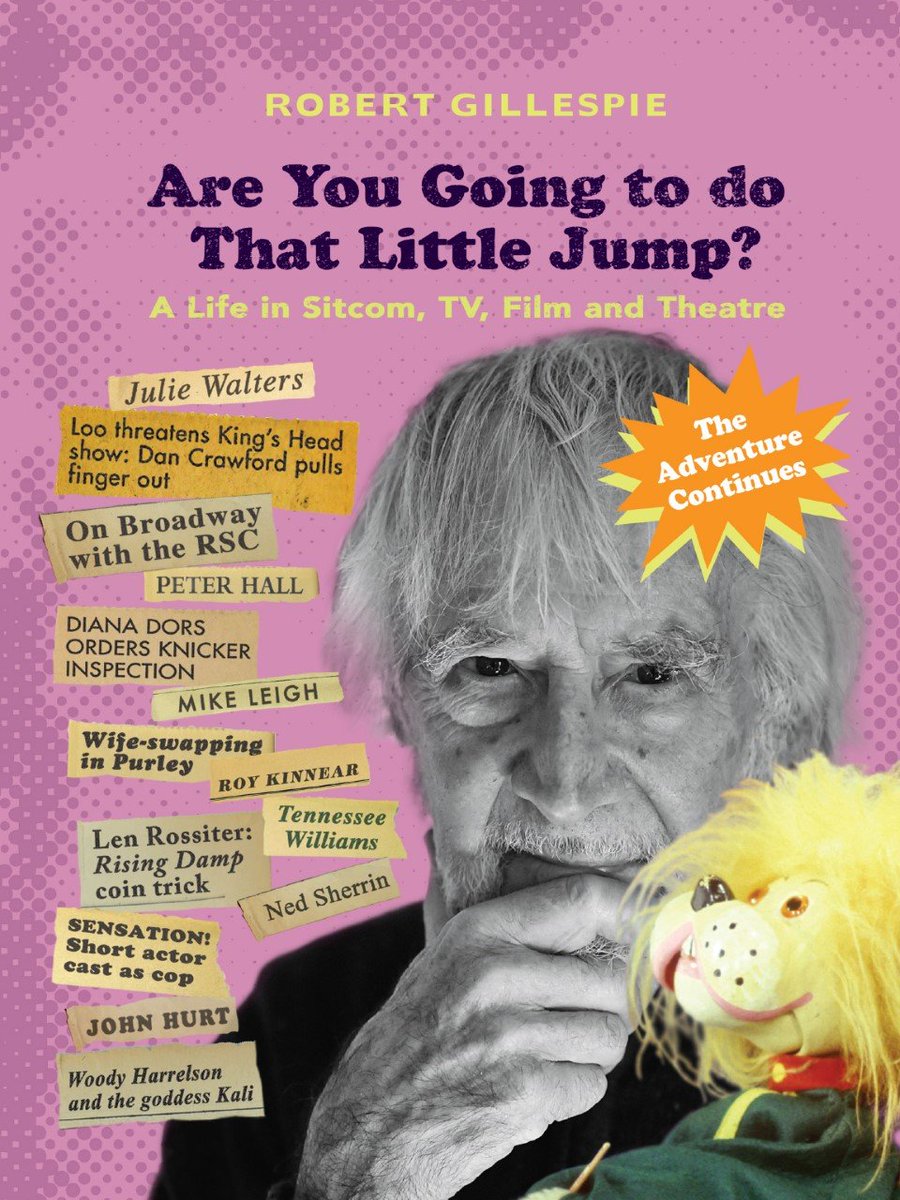 RGillespieActor's tweet image. Are You Going to do That Little Jump? – The Adventure Continues is in for the Bookbrunch Selfies Book Awards. More incantations and juju gratefully accepted. bit.ly/3AKncsp