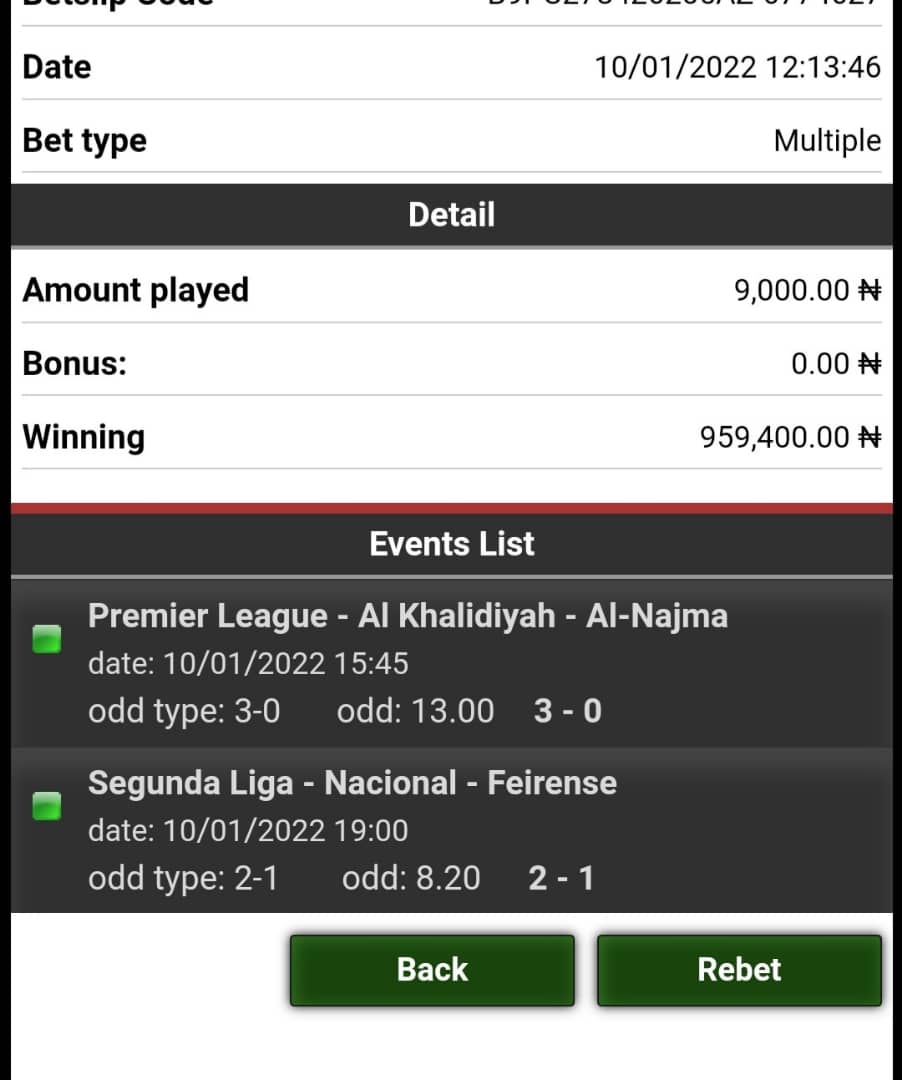 Good morning <a href="/masterpickzbet/">Albert Obi</a>. Thanks for staying true to your words Your games are the best!
#Drake #Osinbajo #Tinubu #RCCG #Nketiah #Tunde #Mbappe #iPhone #Agbe #Tariq #PowerGhost #TeamNigeria #Tife #Ghanaian #Egypt #SouthAfricans #UTAG #lockdown #Kanu #Drogba #DARPA #trading