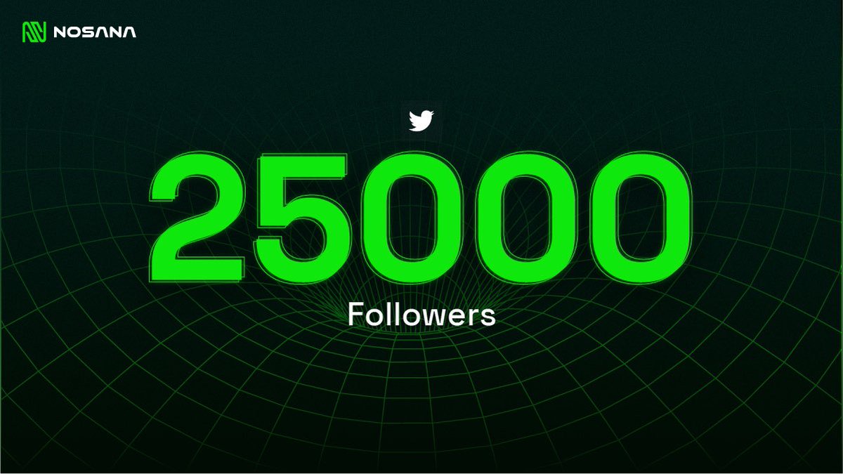 nosana_ai's tweet image. 🚀🔥Wow, +25.000 followers on twitter 🔥🚀
Thank you for your continuous support. Whitelist Here 👉 solanium.io/project/nosana
#CICD #Crowdcomputing $NOS #Solana #Solanium
