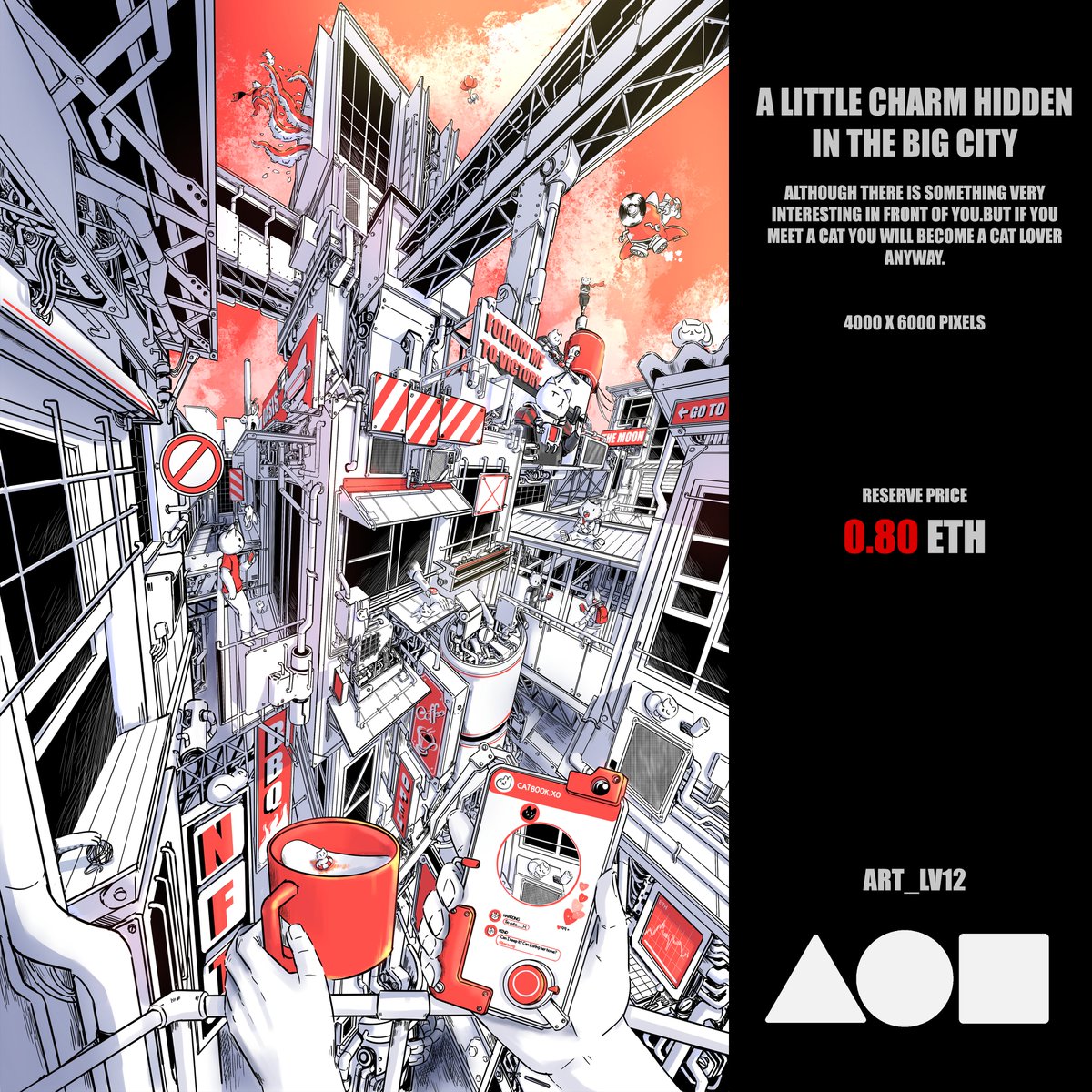 Artlv12's tweet image. A Little Charm Hidden In The Big City
   Although there is something very interesting in front of you.But if you meet a cat you will become a cat lover anyway.
@withFND
👇👇
foundation.app/@ArtLv12/~/127…

(opensea)
opensea.io/collection/ima…
#nftcollector #NFTcommuity #nft #NFTdrop