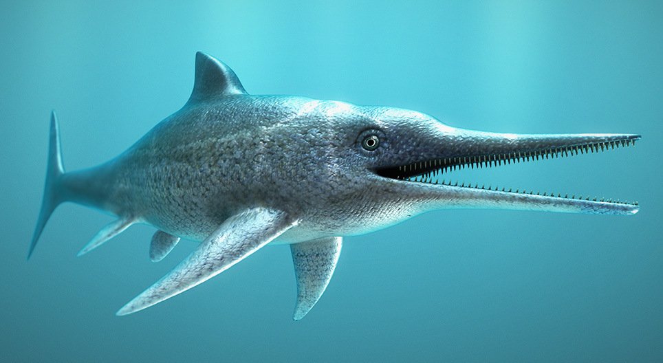 Рыба ихтиозавр