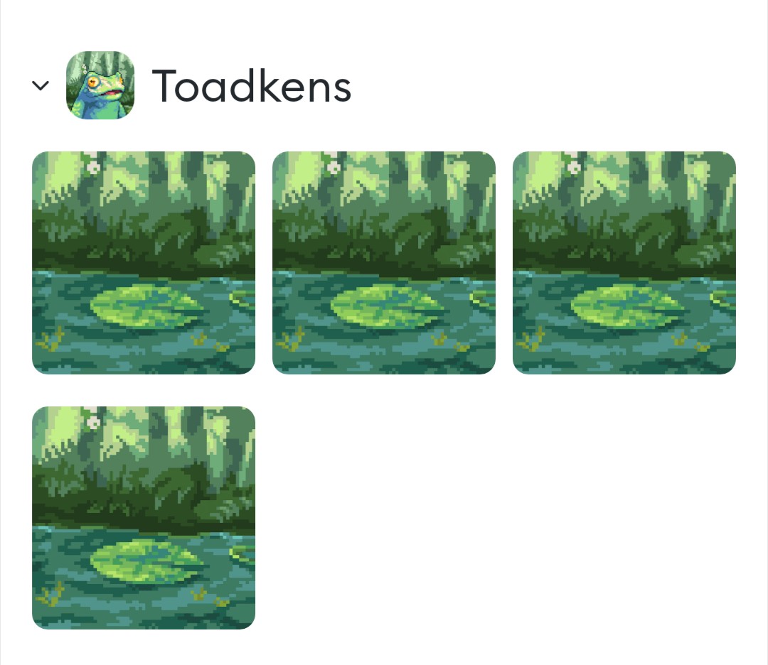 3DResiin's tweet photo. Love these toadkens.
Reveal soon!!
Hope I get a legendary one
#NFTs #toadkens #swamp #cryptocurrecy https://t.co/035pgXbhe8