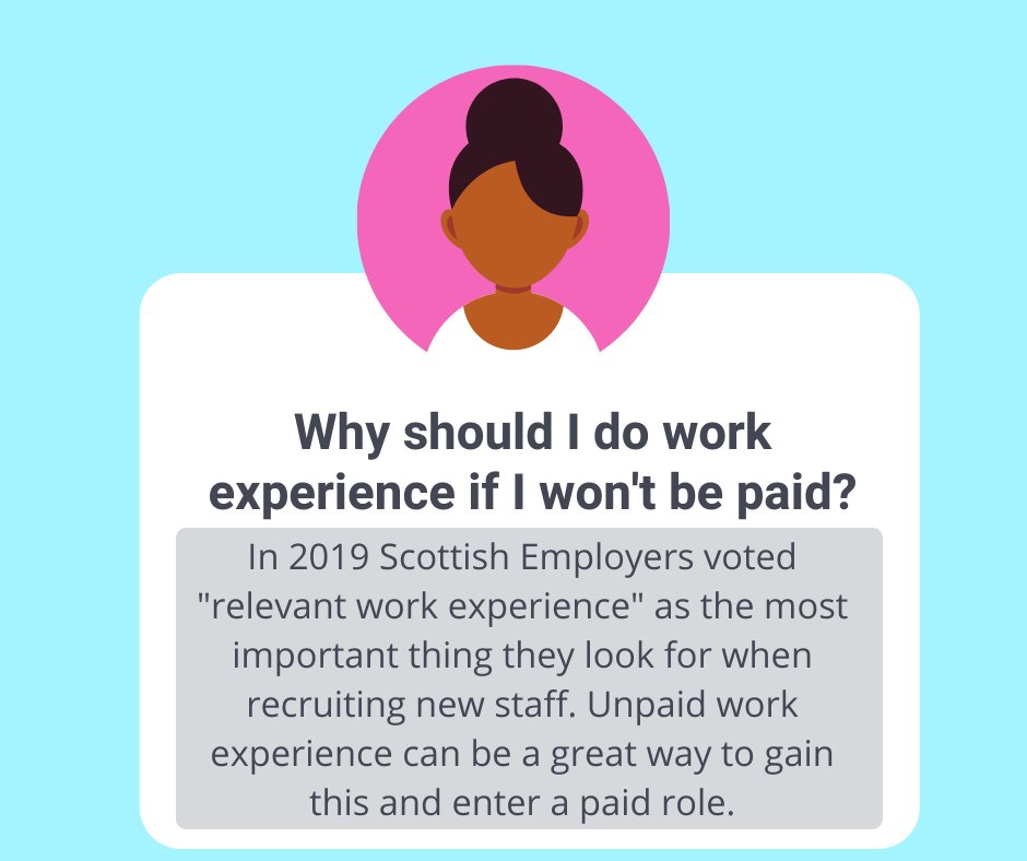 DYWTOH's tweet photo. Young Person's Guarantee Work Experience FAQs

In 2019 62% of Scottish employers described relevant work experience as a critical or significant factor in deciding whether to employ an individual. 

Contact us to find out more at: info@dywouterhebrides.com or by message https://t.co/55qD2C5dLP