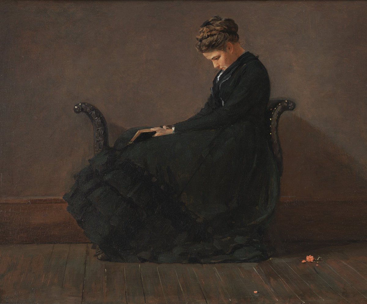 e_perspectiva's tweet photo. Winslow Homer 
(1836–1910)
#portrait of Helena de Kay
ca. 1872
Oil on panel/ Óleo sobre tabla, 31 x 47 cm 
Museo Thyssen, Madrid
#artexhibition 
American Art from the Thyssen Collection
Until June 26, 2022

+info
https://t.co/eY0qQq76lt

 #painting #paintings #art https://t.co/sNb5SQiAim