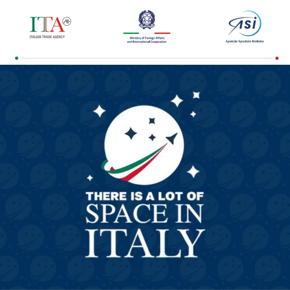 #DidYouKnow that... THERE IS A LOT OF #SPACE IN #ITALY? We are proud to collaborate with @ASI_spazio to officially launch our new campaign “There’s a Lot of Space in Italy”, highlighting the impact Italy has made to the global Aerospace landscape. #SpaceInItaly #ItalianSpace