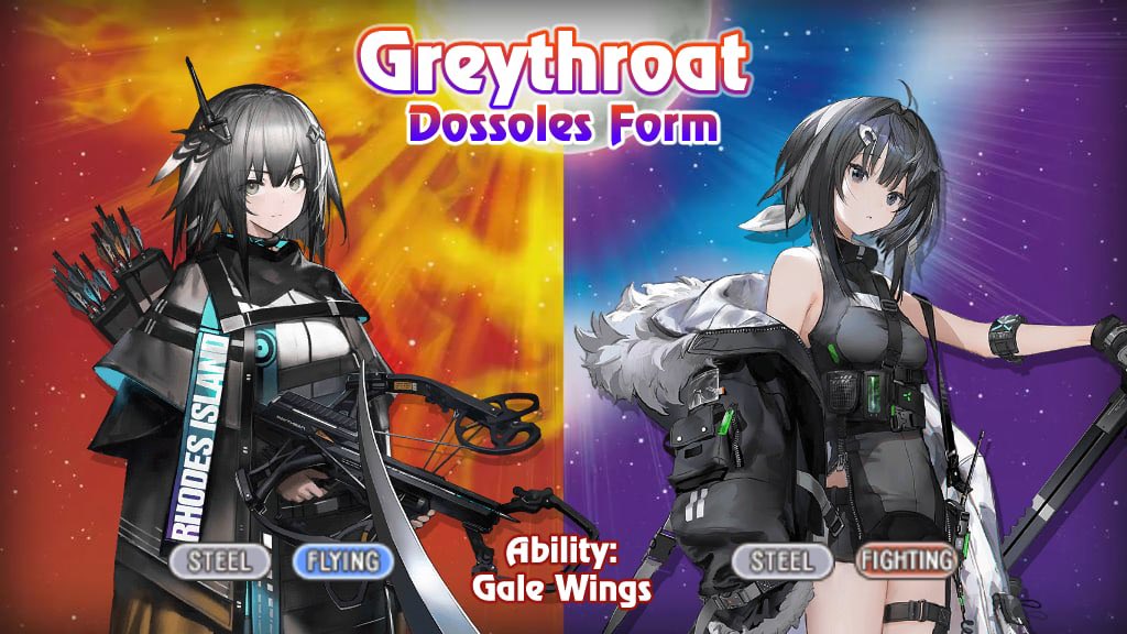 oc) omg new greythroat just dropped!! #Arknights