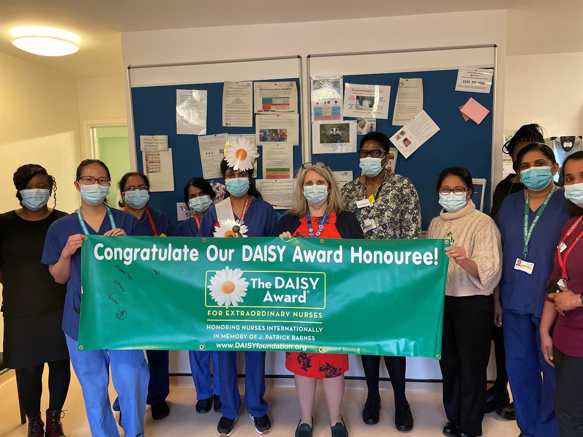 Congratulations  to our DAISY Award Acute Honouree, November 2021 Kesia Alex from the NICU 👏👏👏👏@CatherinePelley,@mcmanusb ,@sarajan16181976,@HazelManzano3 , @NHSHomerton @NHSMichelle, @happeningathom @NewcombLibrary @DAISY4Nurses   #neonatalnursing #DAISYaward