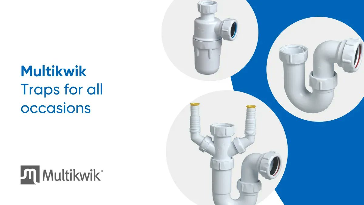 Multikwik's tweet image. No matter how challenging the installation, check out our wide range of traps to find a solution: buff.ly/2U3hnWx. #plumbing #bathroom #construction
