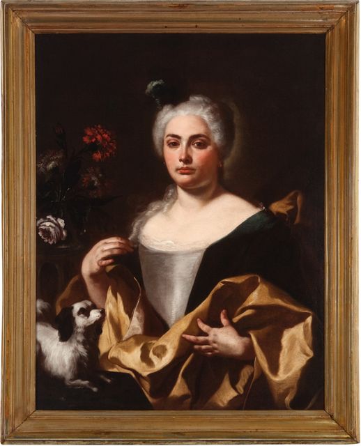 Ritratto della moglie del pittore
Francesco De Mura, 1735 ca.

#piomonte #arte #francescodemura #quadreria