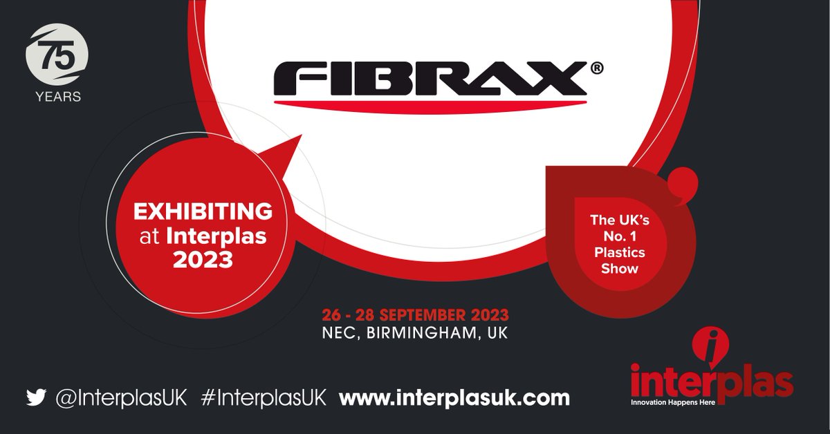 Fibrax Group (@fibraxgroup) on Twitter photo Fibrax will be exhibiting at <a href="/InterplasUK/">InterplasUK</a> 2023, the UK's number one plastics show! This is great event for the UK plastic industry. If you would like to know more about our plastic moulding expertise, please visit ow.ly/Fejy50HqQT7.
#InterplasUK #plastics #plasticsindustry Fibrax will be exhibiting at <a href="/InterplasUK/">InterplasUK</a> 2023, the UK's number one plastics show! This is great event for the UK plastic industry. If you would like to know more about our plastic moulding expertise, please visit ow.ly/Fejy50HqQT7.
#InterplasUK #plastics #plasticsindustry