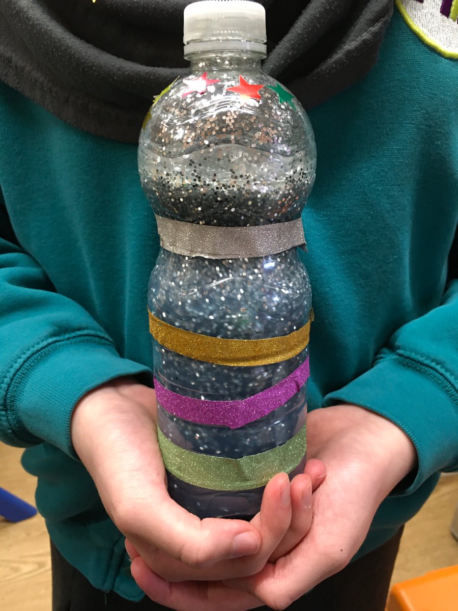 MissACooke26's tweet photo. Nurture group @hifieldji had a great time making their very own galaxy bottles yesterday. “Wow, look at it swirling.” #PACTShare @pactinclusion https://t.co/vCwWVWur7J