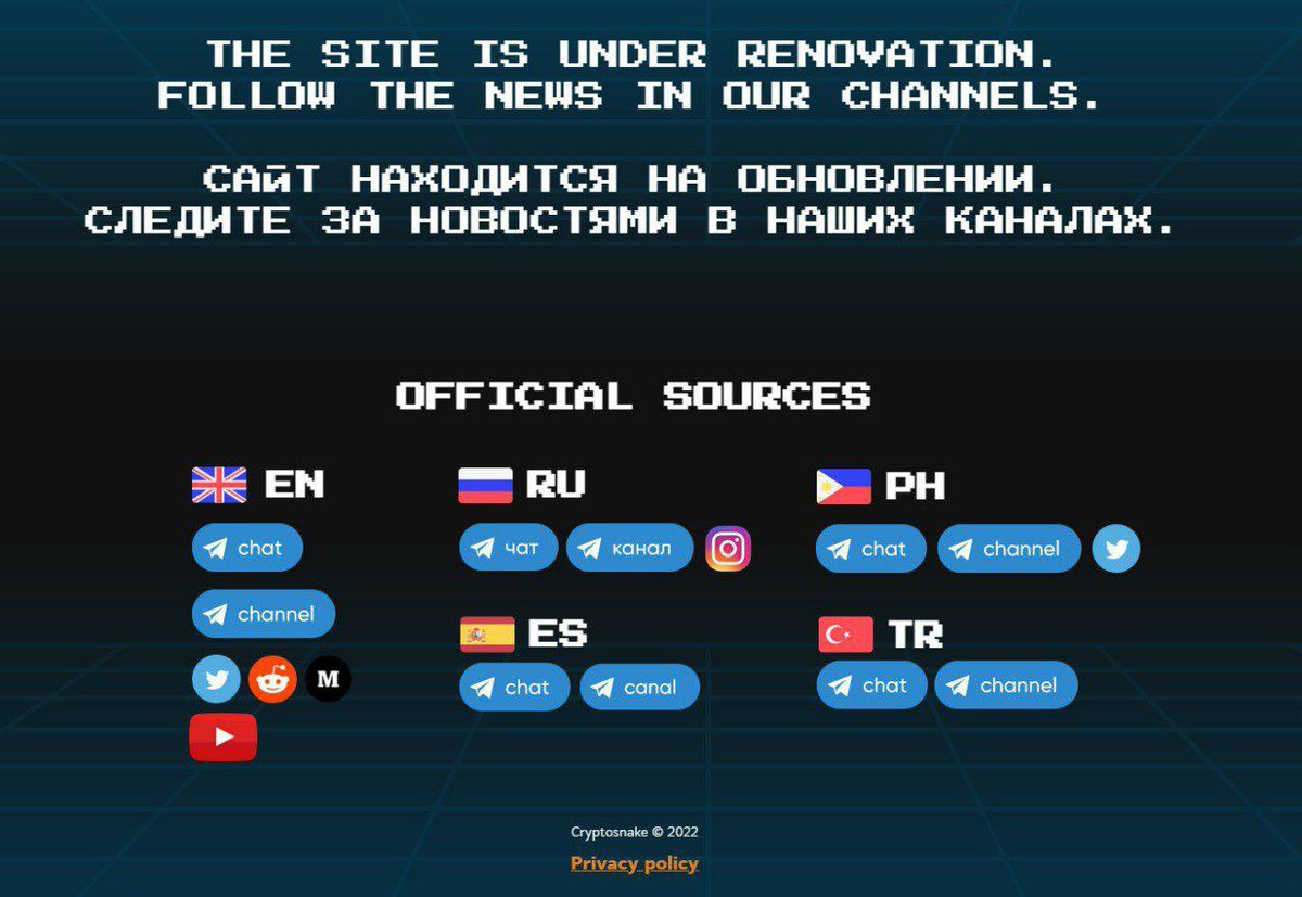 CryptoSnake.games tweet media