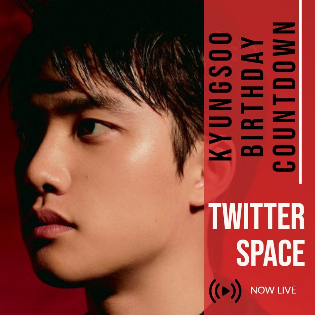 RADIODOH's tweet photo. #KyungsooDayCountdown is on! 

Join our Twitter Space for D.O. and please, feel free to request to become a speaker. We wanna hear your thoughts. 🎤 

Also, don't forget to use our tag. 😊

Link: https://t.co/7TyH1kaJZe

#엑소디오 #DO (D.O.) #Kyungsoo @weareoneEXO https://t.co/qaQ6qDNbrZ