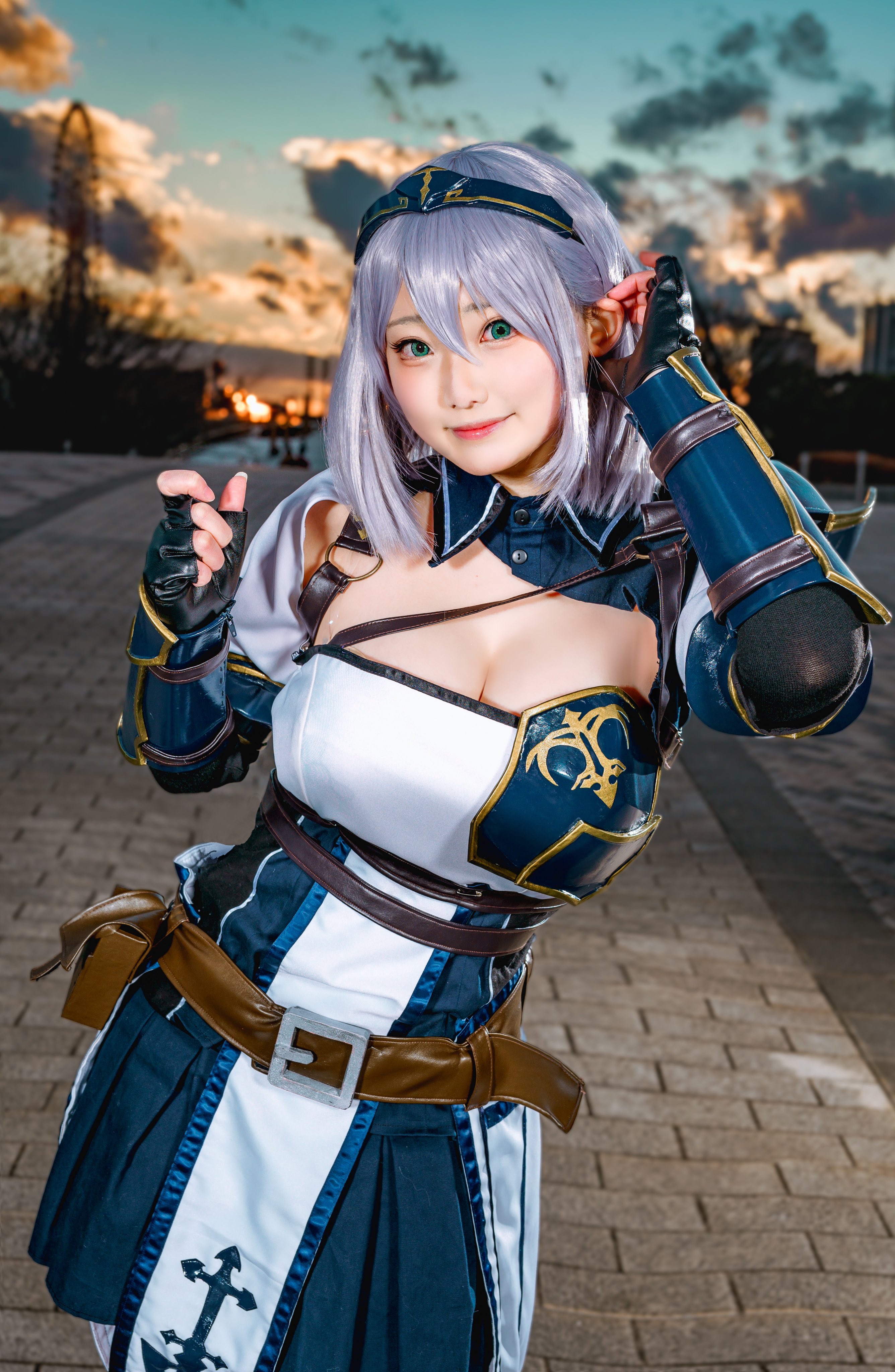 白銀ノエル コスプレ 衣装 L ホロライブ ホロライブ】白銀ノエル コスプレ 衣装 高品質 vtuber | mimuhana
