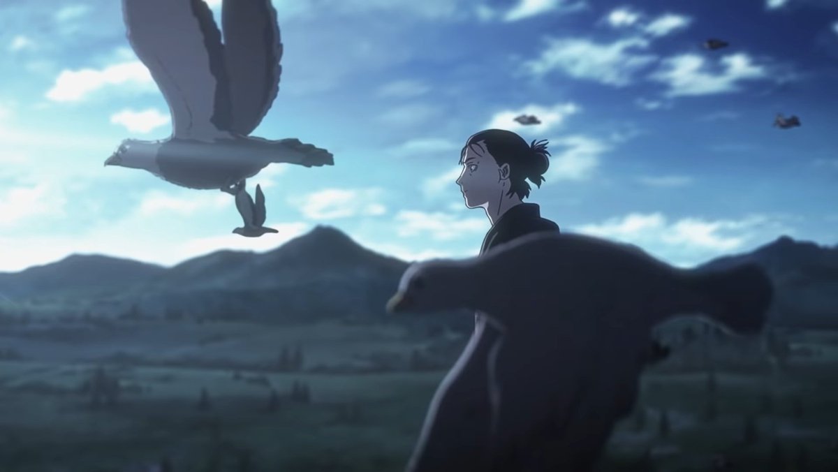 JaegerBomb131's tweet photo. Mappa literally said in the opening "y'all should've read the manga by now" https://t.co/c0rTyaAUFx