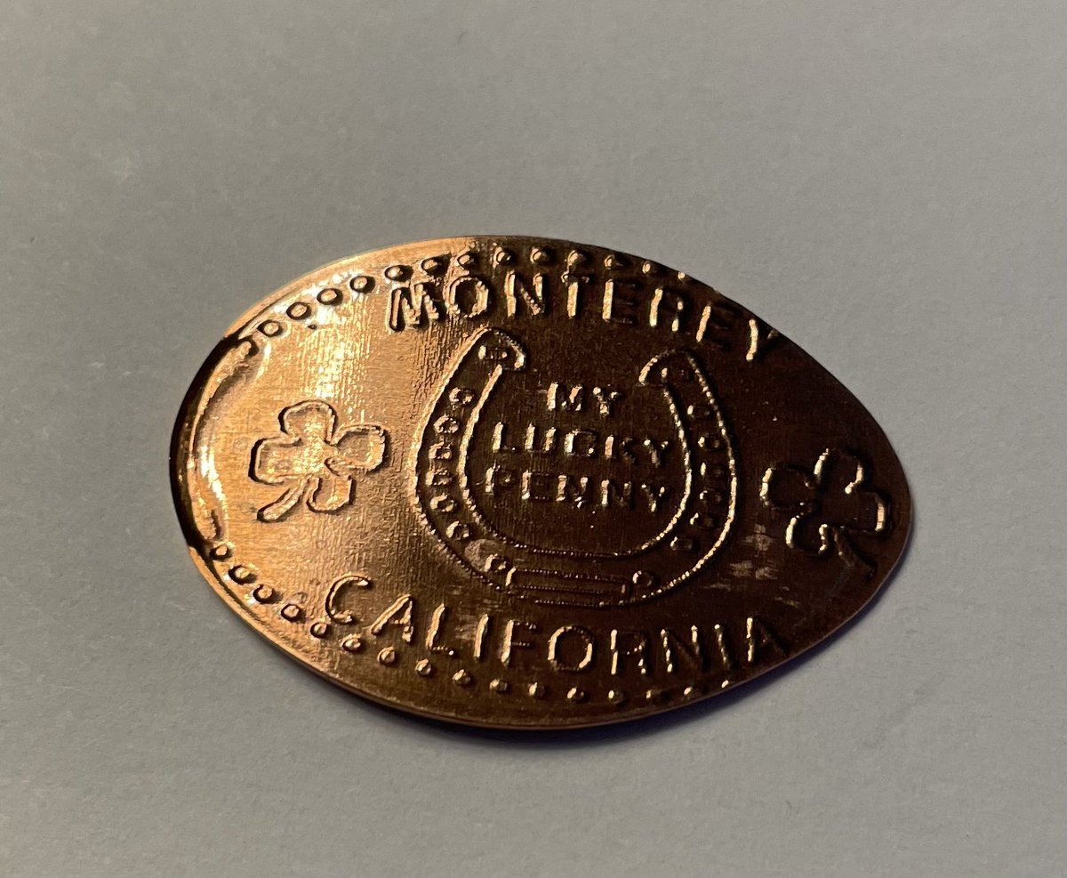 kissedbyink's tweet photo. Sending some amazing projects out into the world this week, so I’m carrying around this lucky penny from @WritesJenn. Love this little talisman sent from California🍀 https://t.co/JtF5Fhjxk2