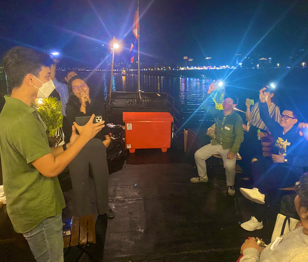 Our @USAYCkh annual night on the Mekong was a success! I am so impressed by the resilience & creativity of the hardworking members of our Ambassador's Youth Council. We celebrated accomplishments against all odds in 2021 and look forward to an even better 2022!