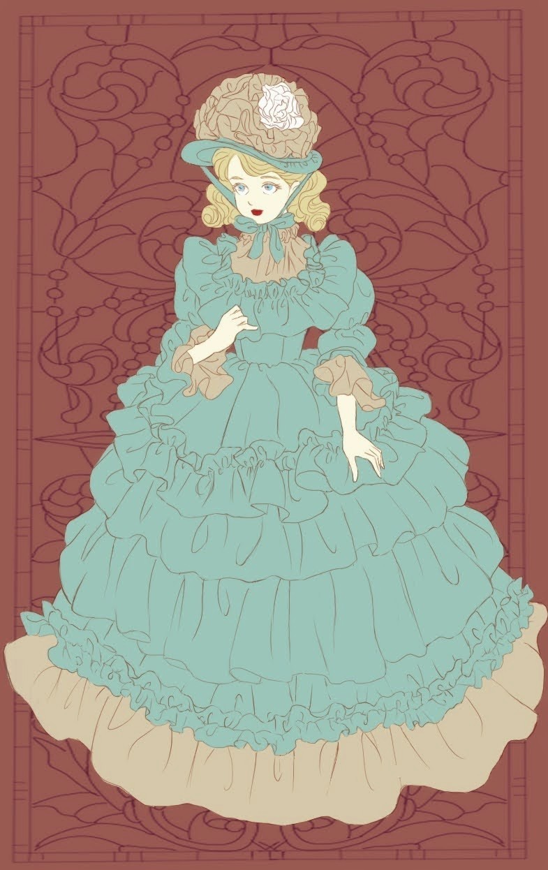 鶴山時魚 イラスト 女の子ドレス 女の子イラスト Illustration Girlsillustration Dress T Co Kzbkzw6sb1 Twitter