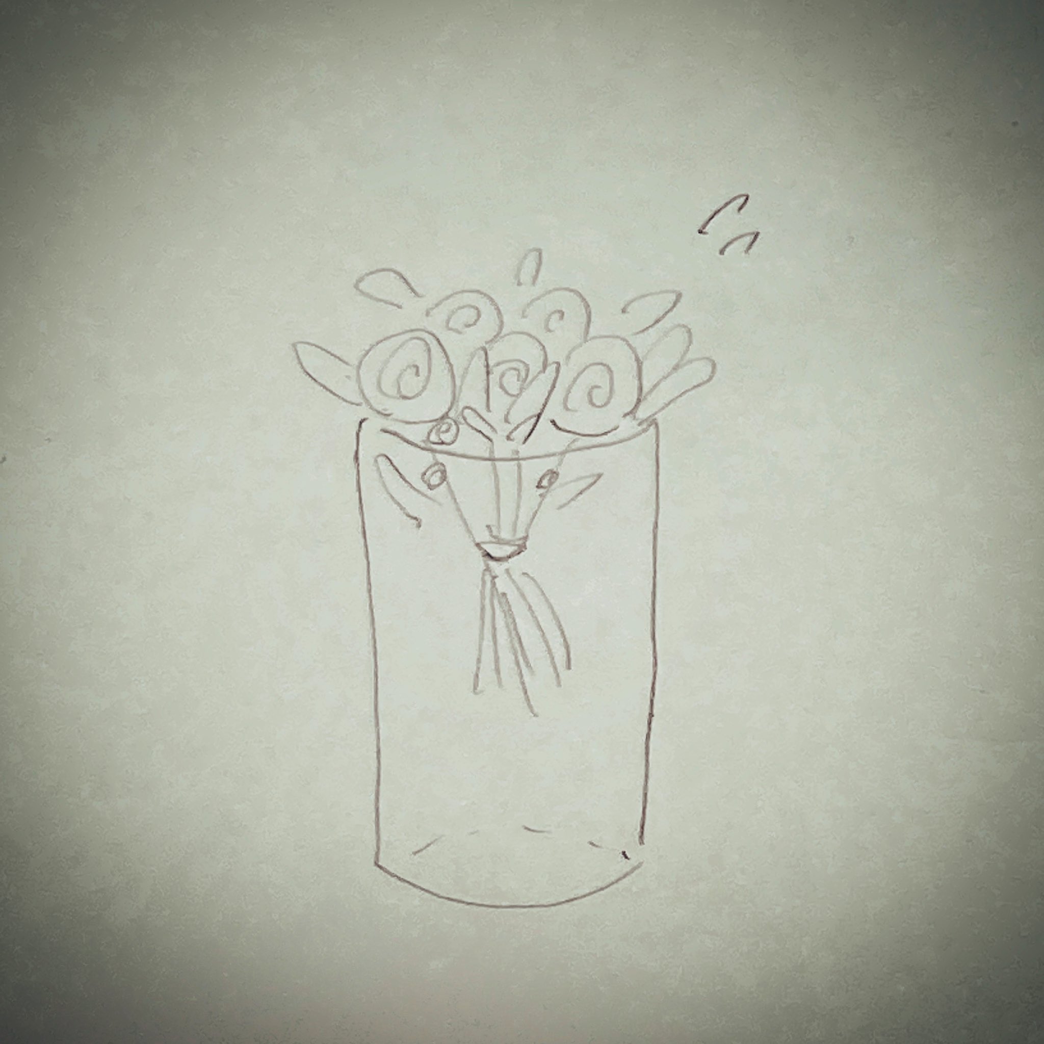 Teavril テヴリル 1 8 10 Fogbound Rt Ykn N Atelier 花束に合う大きさの花瓶が無い時 ブーケの紐などで結ばれている部分の太さに合わせ セロハンテープで図のように花瓶に貼ります 茎の下の方をギュッと持ち テープの間中央に入れます お水は茎