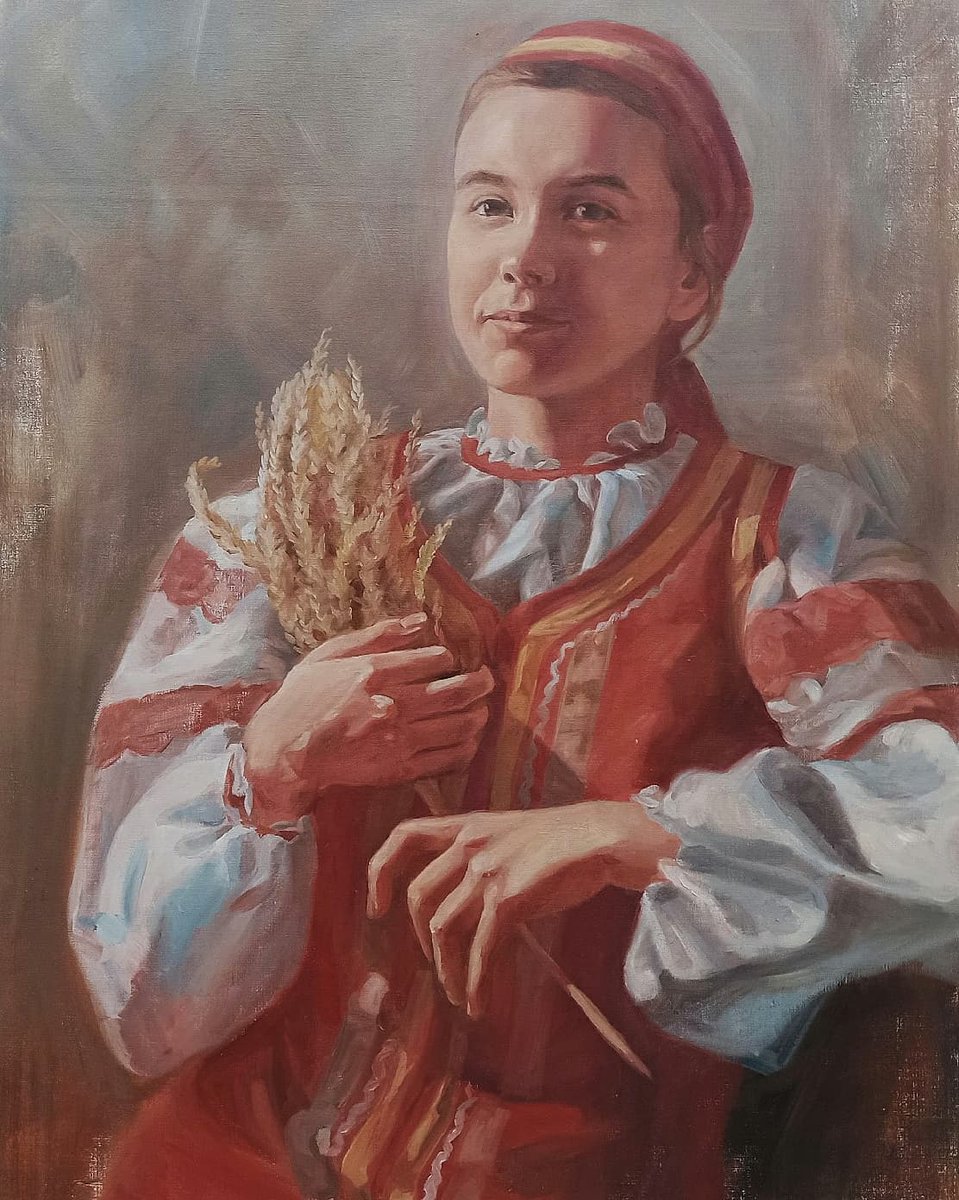 Работы студентов 3 курса специальности "Живопись" Панковой Э. И Гетто А.