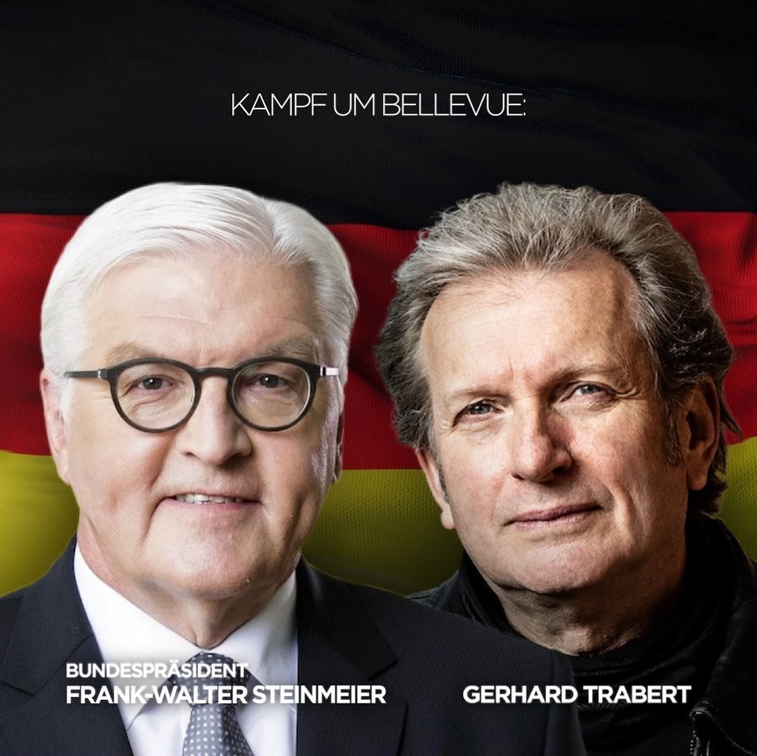 Steinmeier2022 🇩🇪 (@steinmeier2022) on Twitter photo <a href="/dieLinke/">Die Linke</a> hat gestern offiziell <a href="/trabertwaehlen/">Prof. Dr. Gerhard Trabert</a> als Kandidaten zur 17. Bundespräsidentsschaftswahl bekannt gegeben.
Unseren ersten kurzen Worte dazu, haben wir gestern veröffentlicht:
instagram.com/p/CYj3RwyN_Un/…
#Steinmeier #Steinmeier2022 🇩🇪#Bundespräsident #BPWahl2022 <a href="/dieLinke/">Die Linke</a> hat gestern offiziell <a href="/trabertwaehlen/">Prof. Dr. Gerhard Trabert</a> als Kandidaten zur 17. Bundespräsidentsschaftswahl bekannt gegeben.
Unseren ersten kurzen Worte dazu, haben wir gestern veröffentlicht:
instagram.com/p/CYj3RwyN_Un/…
#Steinmeier #Steinmeier2022 🇩🇪#Bundespräsident #BPWahl2022