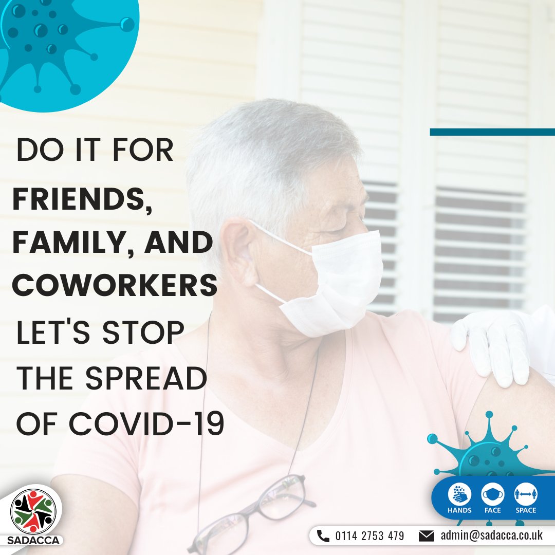 Our health depends on each other. Get vaccinated against COVID-19 for yourself and your loved ones. Get more information for walk-in appointments near your vicinity at bit.ly/3FpA8WW #SADACCA #charity #nonprofit #donate #love #community #fundraising #support #help