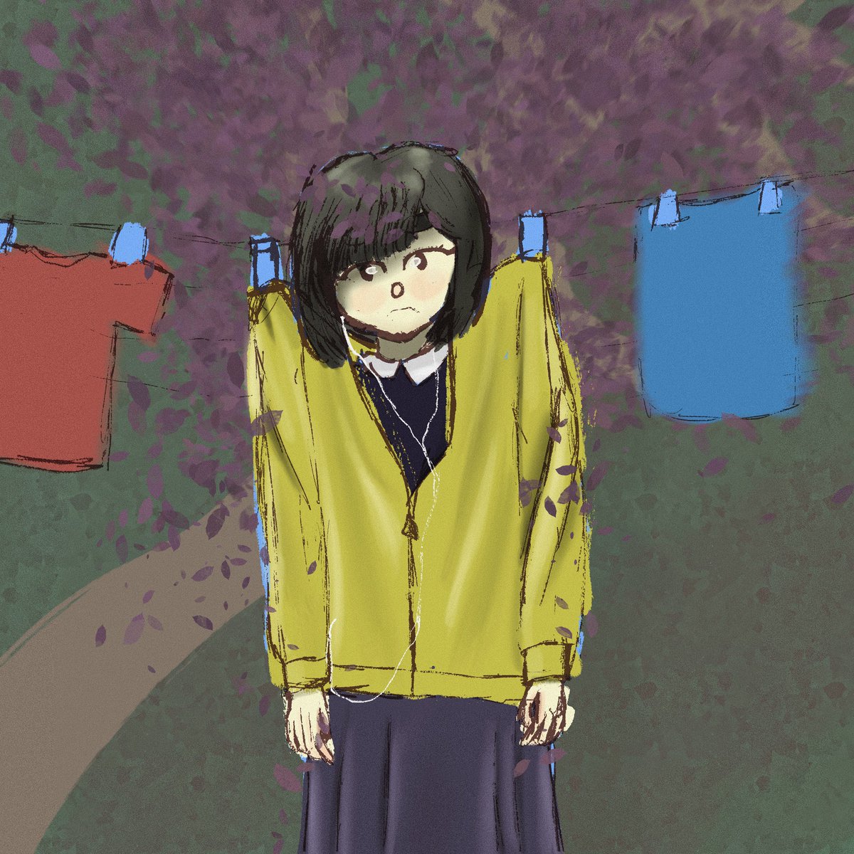 Raxu__'s tweet photo. #PortfolioDay 
Hello! I'm an Estonian artist. I mainly draw cute and dystopian drawings. https://t.co/duqaVroSlF