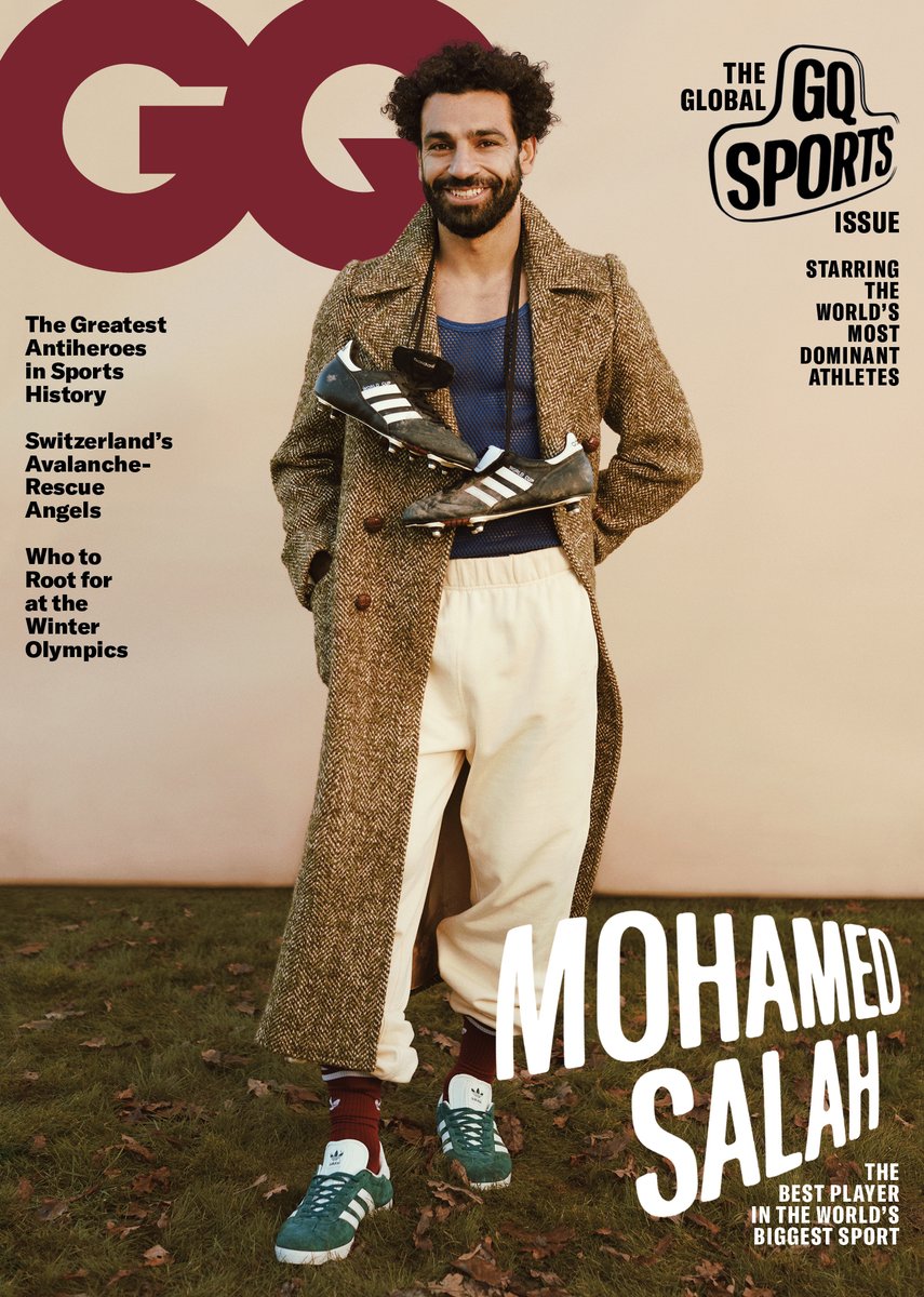 GQMagazine's tweet photo. Presenting the second global @GQSports cover star: @MoSalah https://t.co/Yvr76nmJyI https://t.co/esWa7S7mmh