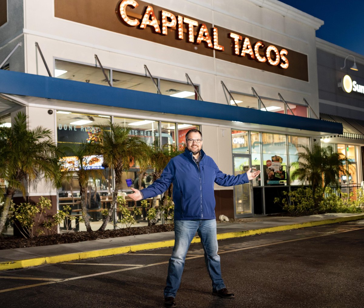 CapitalTacos's tweet photo. Good Day &amp; Happy Taco Tuesday!
Our friend @CharleyBelcher  is back with us today – big announcement coming through, tune in at 7:55 am! https://t.co/Hl1fEtbGBV