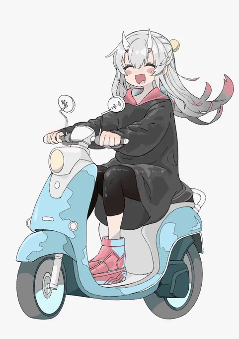 どこまでもいける余!
#百鬼あやめ 
#百鬼絵巻
#絵描きさんと繋がりたい 