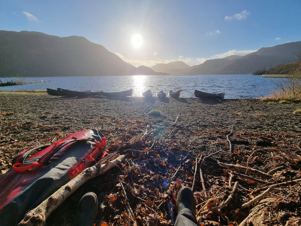 Wonderful day to go canoeing! <a href="/DixonsTA/">Dixons Trinity Academy</a> @UllswaterCentre #morethanyouthink #outwardbounduk