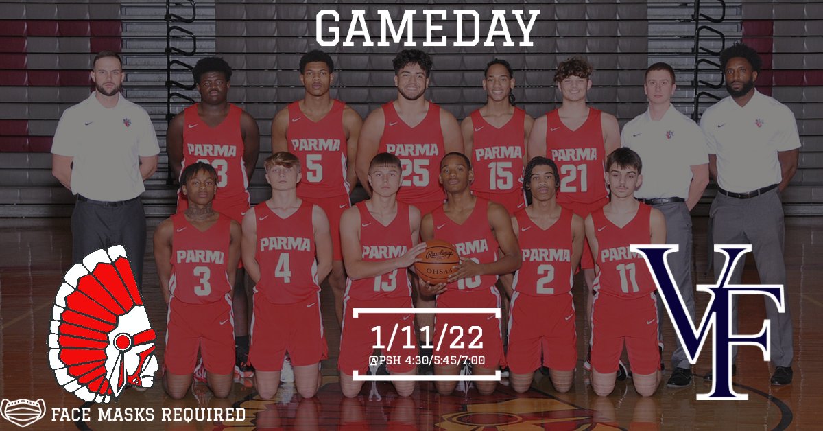 ParmaRedmenBBk's tweet photo. GAMEDAY
Neighborhood Rivalry
Parma vs Forge
Come on out and support the team as we look to get a big win over the Patriots. #RollRedmen https://t.co/MaQWR8pXTD