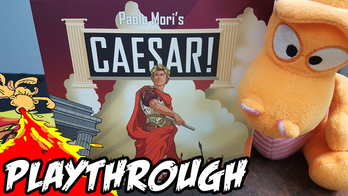 BgwNiramas's tweet photo. In our first played 2022 released game, Niramas and Drako goes head to head in Caesar! to sezie control over Rome in 20 minutes!

https://t.co/Op89OIAPUV

#bgwNiramas #Drako #Youtube #Boardgame #tabletopgaming #Caesar #PSCGames #StrategyGame #Rome @PSCGamesUK  #Playthrough https://t.co/CGIqi5DcyV