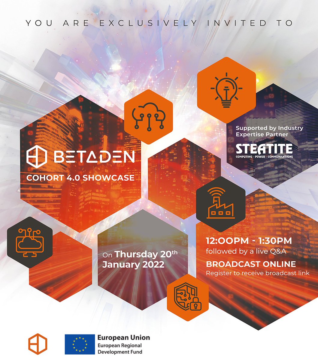 BetaDenUK's tweet photo. Join us as we celebrate our founder's completion of Worcestershire’s Commercial Technology Accelerator programme based at BetaDen.
Reserve your place for this exciting showcase event.
https://t.co/SlbpVsN0ak 

#event #worcestershire #malvern #wlep #betaden #showcase https://t.co/xAJEG2ndob