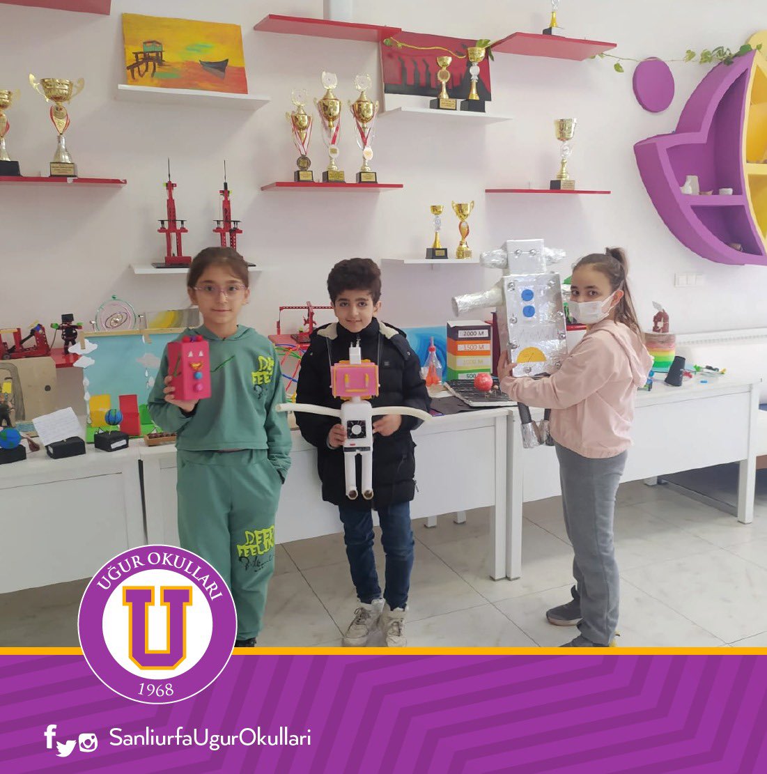 urfaugurokullar's tweet photo. Öğrencilerimizden "U Family Time etkinliği" ☺️ Evde de üretmeye devam eden, akademik başarıyla kendini sınırlı tutmayan öğrencilerimizle gurur duyuyoruz. 💐💐
#ugurokullari
#ufamilytime https://t.co/uz6kAx50ae