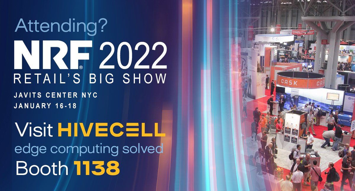 stoune's tweet photo. We are attending at #NRF2022. Come and meet to hear our vision. #hivecell #edgecomputing #retail https://t.co/lBV7heUNVn