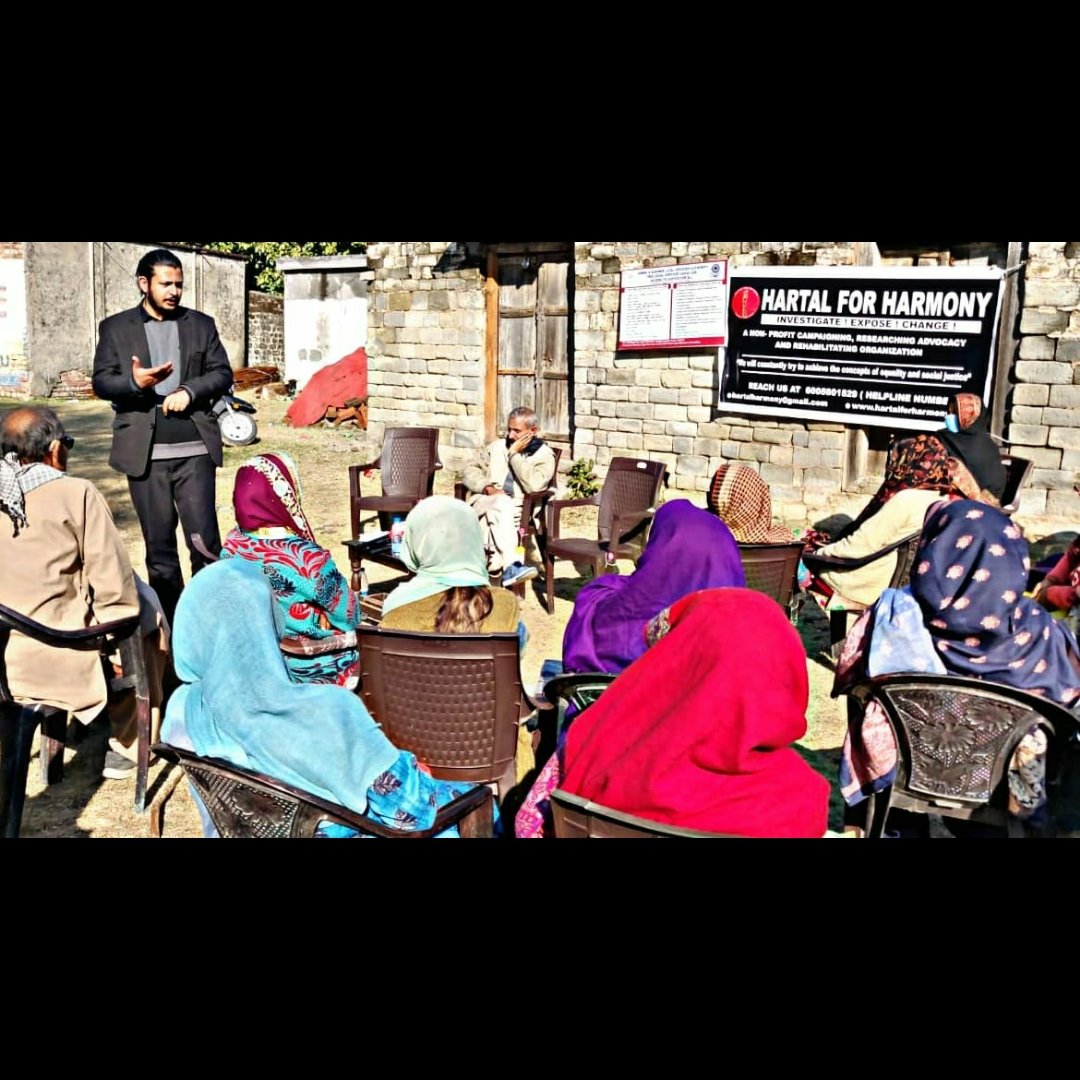 org_ohrh's tweet image. On 11th January 2022 under the Presidentship of Mr. Nikhil Padha, Human Rights Activist, Founder Hartal for Harmony (Association for Protection of Human Rights), a meeting was held at Panchayat Ghar, Athem. 

#JammuAndKashmir
#Dalitcommunity
#hartalforharmony