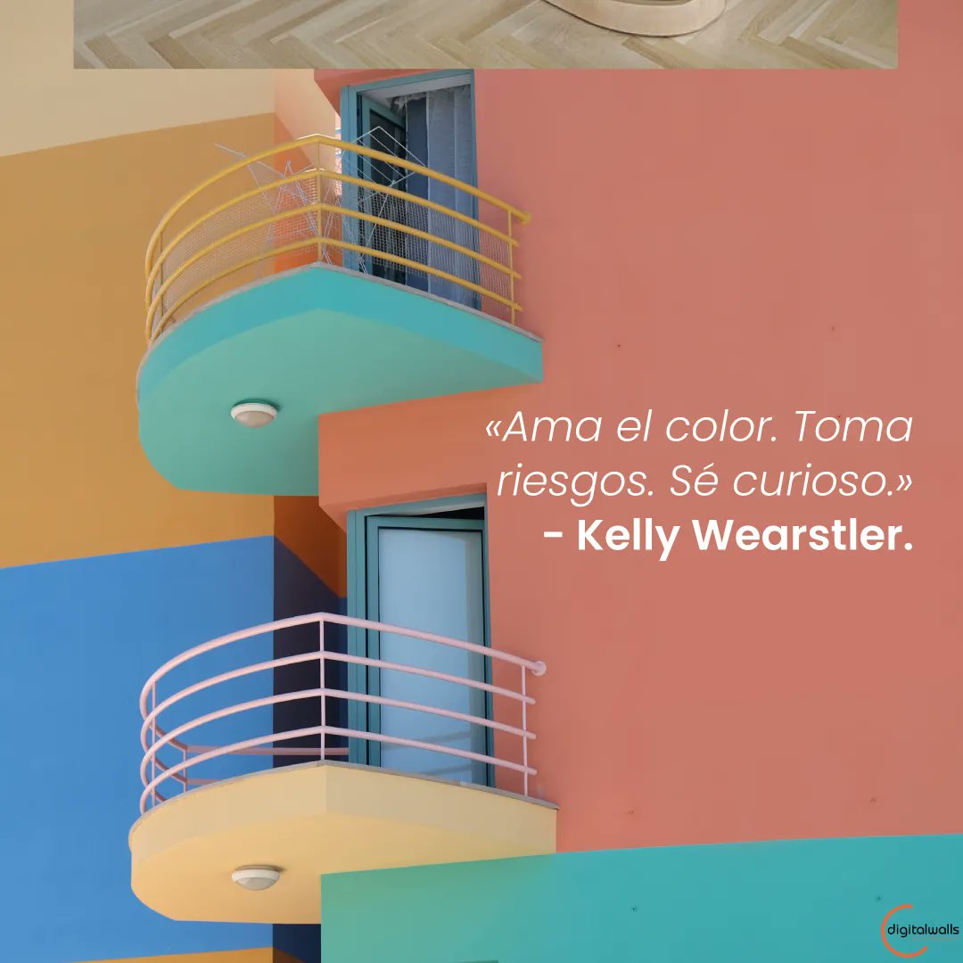 Esta frase es un llamado a la imaginación, creatividad y perspicacia✨
Si lo que deseas son espacios de alto impacto a la vista, ¡toma riesgos!