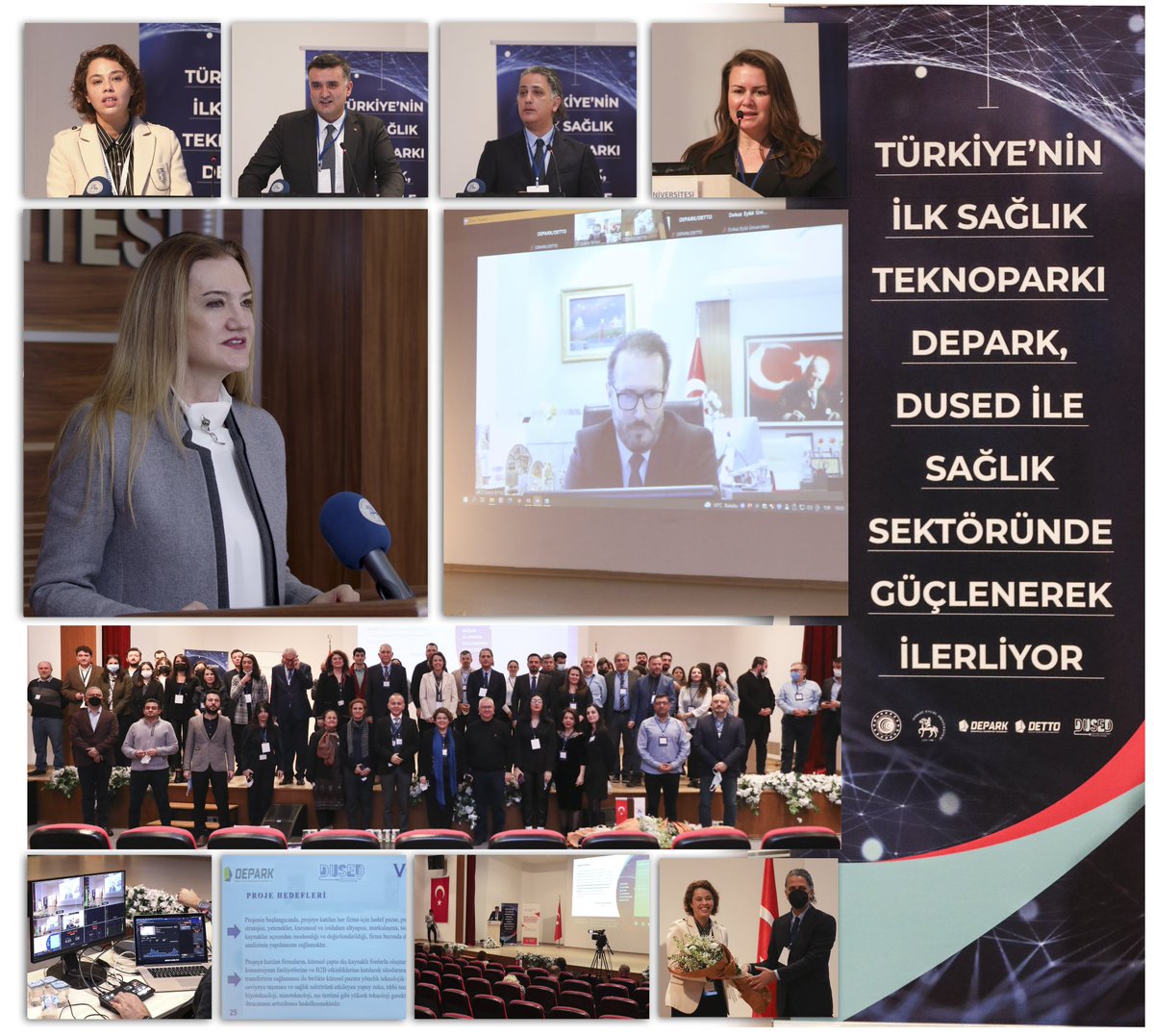 Sağlık teknolojilerinde dışa bağımlılığı azaltacak; fikirden ürüne giden yolda sektöre katkı sağlayacak projenin lansmanına katılan Sağlık Bakan Yard. Sn. Dr.Şuayip Birinci'ye, #TÜBİTAK MAM Başkanı Sn. Prof.Dr.Ahmet Yozgatlıgil’e, ilgili paydaş ve mensuplarımıza teşekkür ediyoruz