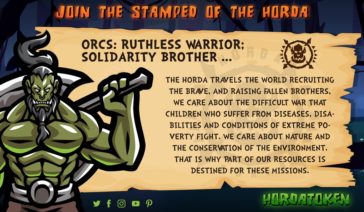 Glocktar1ORC's tweet photo. @BAPC_Solana @jihyoTwicez Aka'Magosh ORCOS!!!
RECEIVE A STRONG GREETING, we are a warrior race, we fight for our brothers ...
Join the stampede of the #HORDATOKEN , the crypto revolution begins now!!!

Follow us !!
@tokenhorda
https://t.co/zpiUSJqR6G https://t.co/vF87LIrctn