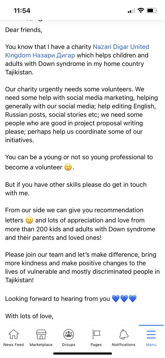 We need volunteers please 🙏🏼 #volunteernow #volunteers #downsyndrome #Tajikistan