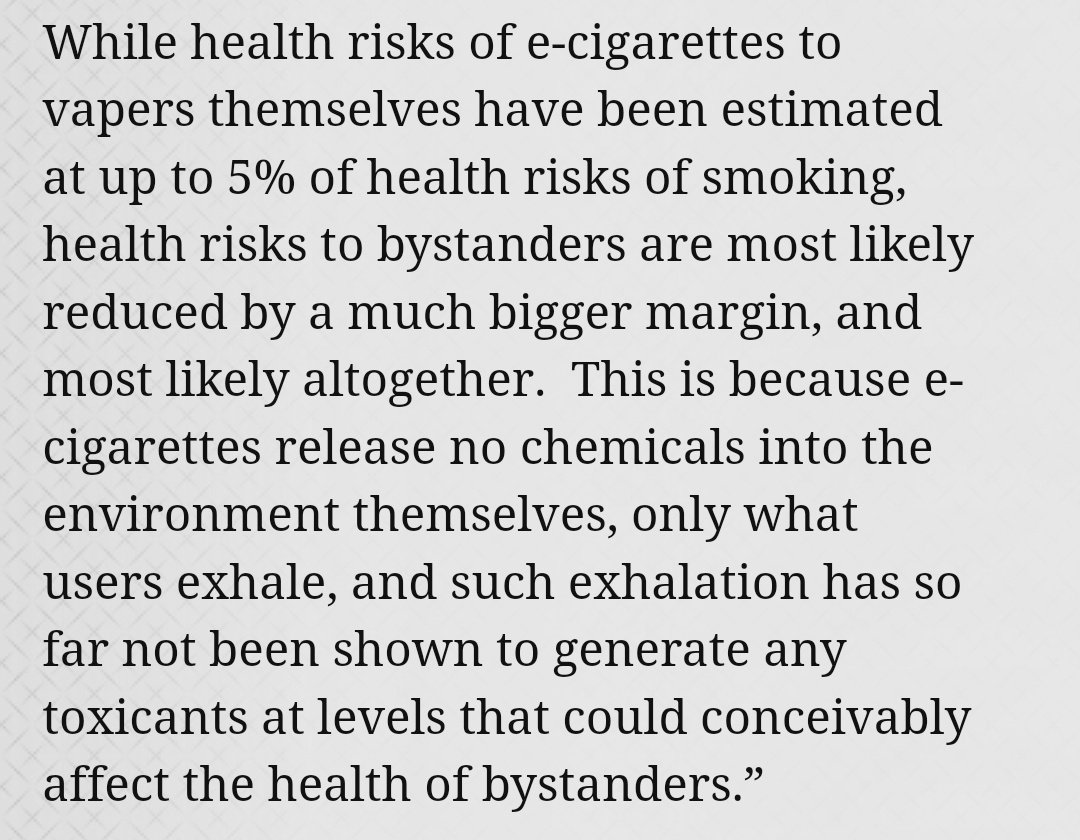 TheIBVTA's tweet photo. "As a purely observational study, these findings cannot establish a causal association"
Expert reaction to study looking at 2nd hand nicotine #vaping from Prof Peter Hajek of @QMUL &amp; Prof @LionShahab of @UCL_TARG, via @SMC_London https://t.co/SPo0Gc7Wl3 https://t.co/xk5h75oyEQ