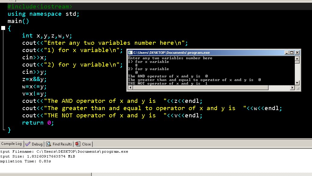 codingcat248's tweet image. Day 11 of c++😀
#programming 
#100Daysofcoding
#200Daysofcoding