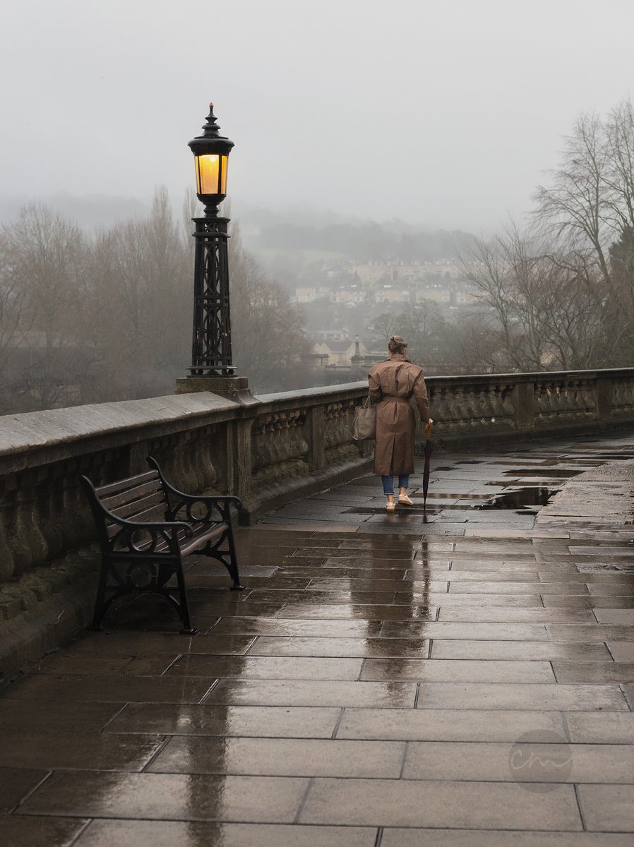 It's a little rainy here in Bath today☔️