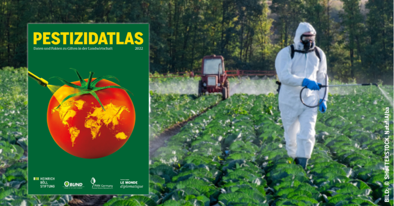 BoellStiftung's tweet photo. Noch nie wurden so viele Pestizide eingesetzt wie heute. Unser Pestizidatlas zeigt in 19 Kapiteln Daten und Fakten über die Zusammenhänge und Folgen von Pestiziden. Jetzt kostenlos bestellen oder downloaden!