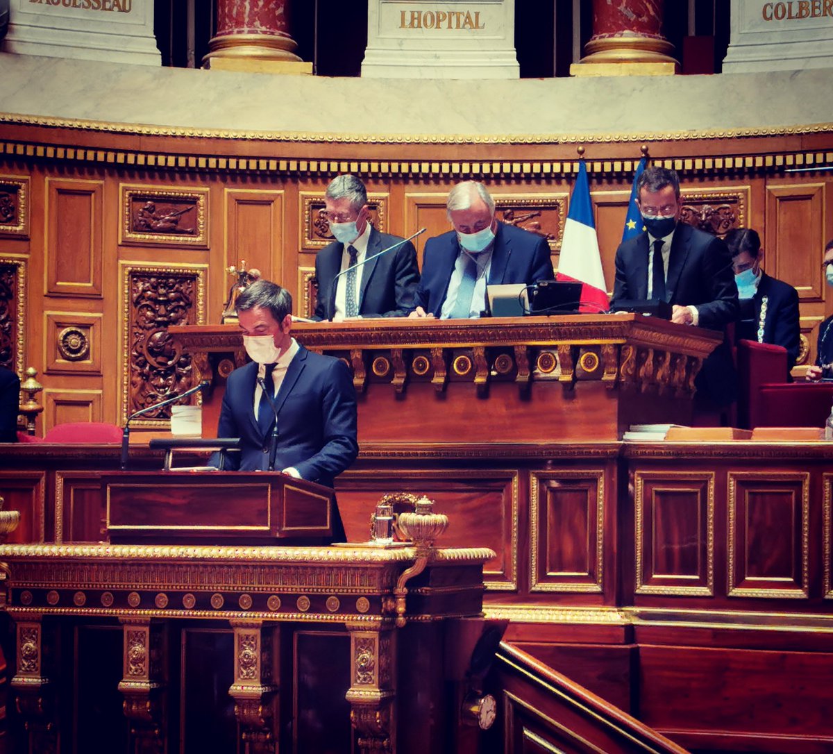 Démarrage au <a href="/Senat/">Sénat</a> de l'examen du Projet de Loi sur la gestion de la crise sanitaire.
Avec mes collègues du groupe <a href="/senateursRDPI/">Sénateurs RDPI</a>, nous sommes présents pour apporter un soutien sans faille à l'action du gouvernement pour lutter contre le virus.