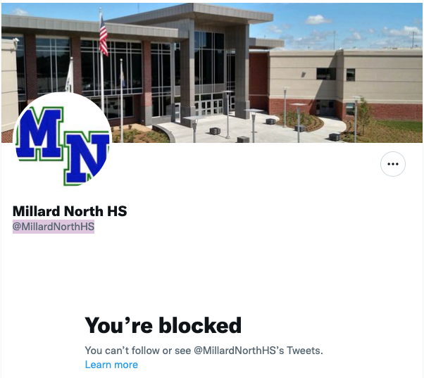 I understand the contention related to masks and requirements. But <a href="/jsutfin/">@jsutfin</a> <a href="/MillardPS/">Millard Public Schools</a> you don't even send kids home if they have a fever or symptoms? Just let me know my kid probably has it now? I know you don't like questions <a href="/MillardNorthHS/">Millard North HS</a>, but come on. <a href="/Brian_Begley66/">Brian Begley</a>
