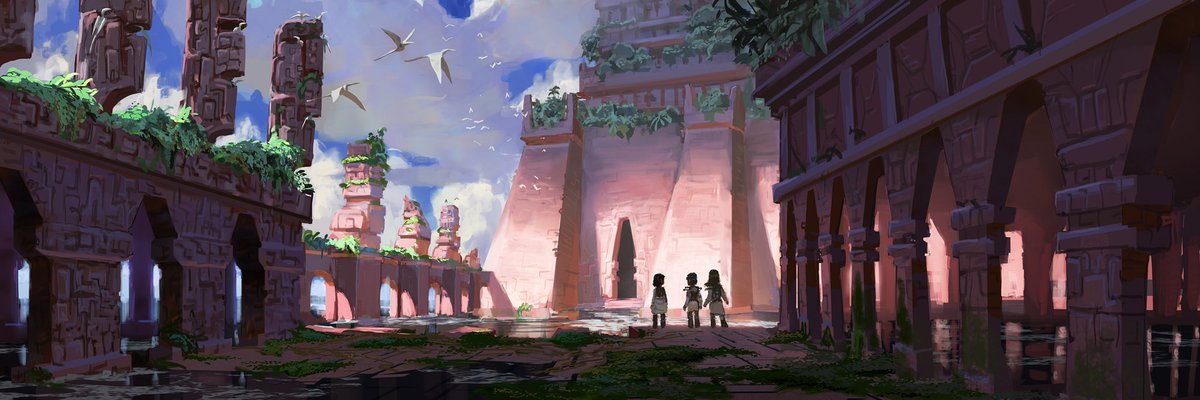 pablonopicasso's tweet photo. #PortfolioDay Colombian artist currently working on visual development for a DreamWorks feature! I’m going to be available for full time work in the Spring and would love to join projects earlier on in development and with lots of research, world building, and exploration needed! https://t.co/iUbwPeKJlA